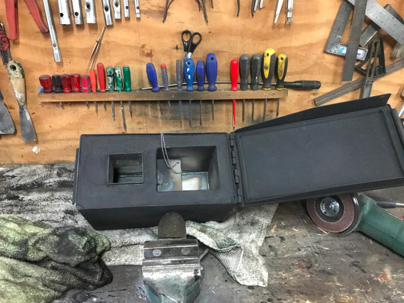 Ammo Can Stove finished image